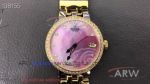 JY Factory Tudor Clair De Rose Pink Mother Of Pearl Dial 34mm 8200 Women's Watch